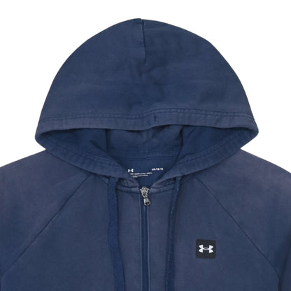 Under Armour Men’s Blue Full Zip Hoodie Size L Relaxed Fit
