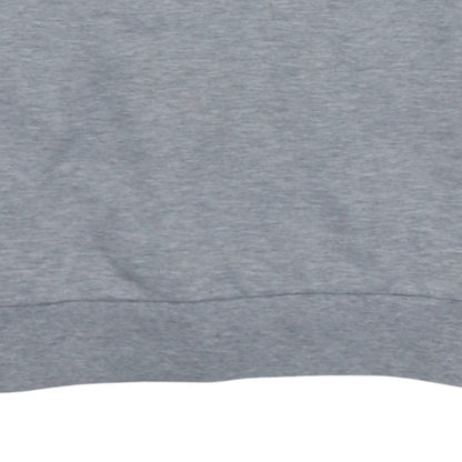 Adidas Men's Grey Pullover Sweatshirt M Sports Fleece Crew Neck