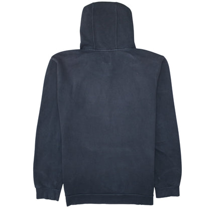 Adidas Men's Black Pullover Hoodie M Trefoil Logo Fleece Sweatshirt