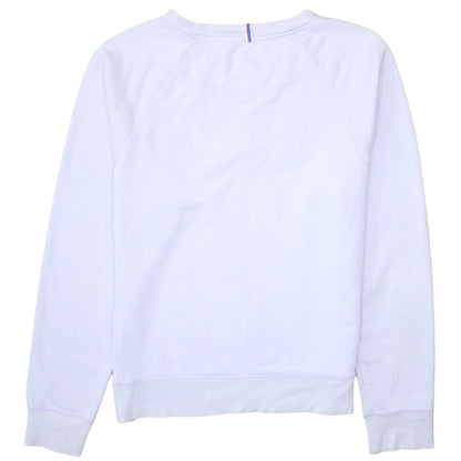 Champion Women’s Lilac Crew Neck Sweatshirt Size M Embroidered Logo