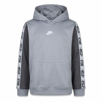 Nike Boys Grey Dri-FIT Pullover Hoodie L 147-158cm Sportswear