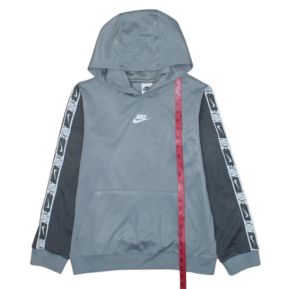 Nike Boys Grey Dri-FIT Pullover Hoodie L 147-158cm Sportswear