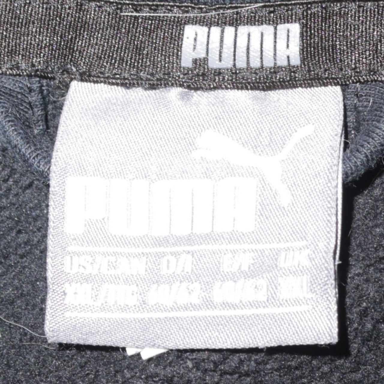 Puma Men's Black XL Full Zip Hoodie Sportswear Sweatshirt