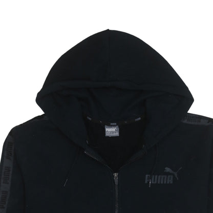 Puma Men's Black XL Full Zip Hoodie Sportswear Sweatshirt