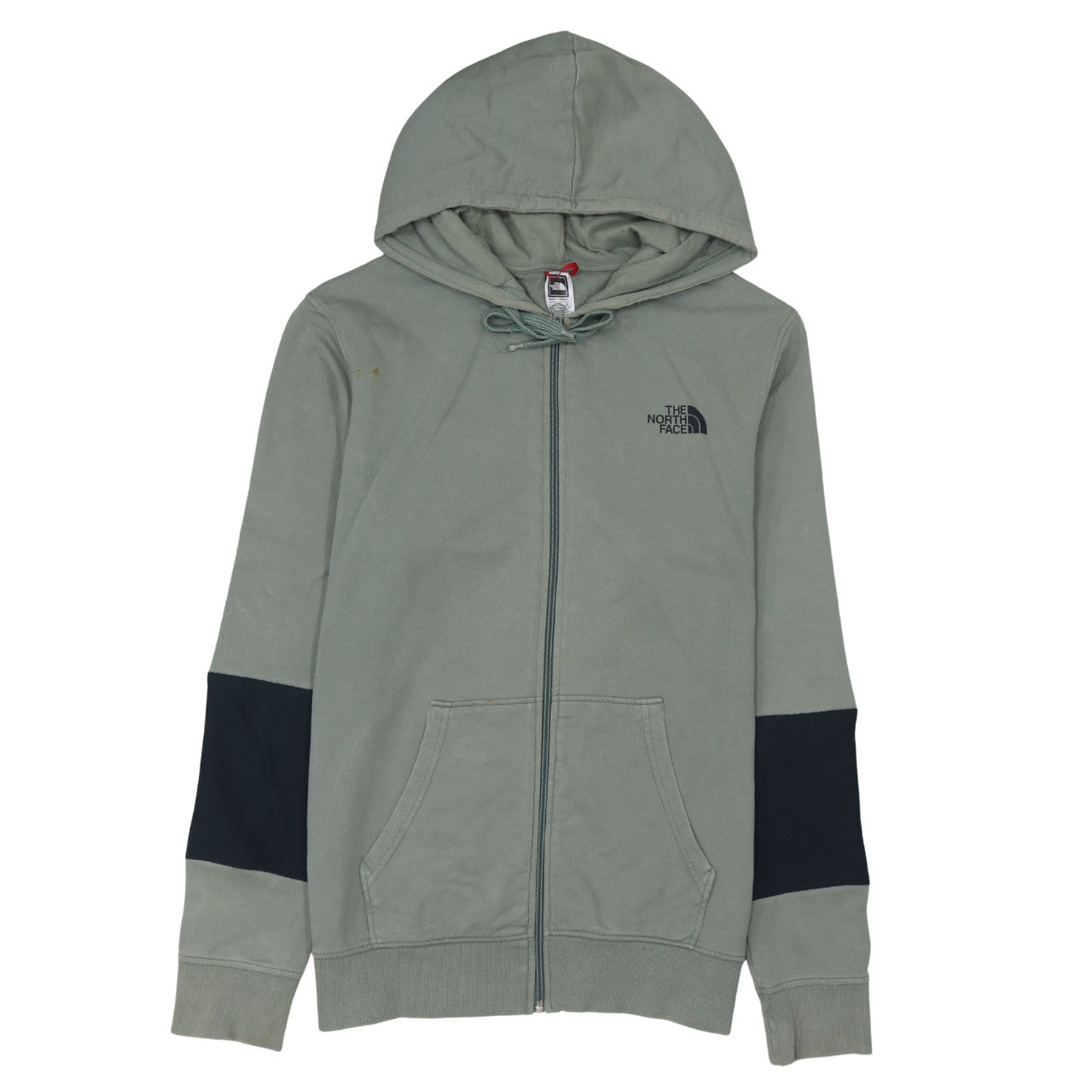 The North Face Men's Green Full Zip Hoodie Size M Regular Fit