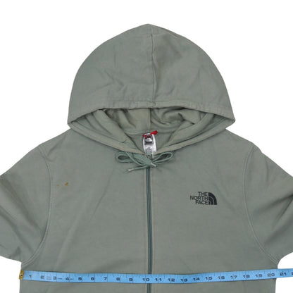 The North Face Men's Green Full Zip Hoodie Size M Regular Fit