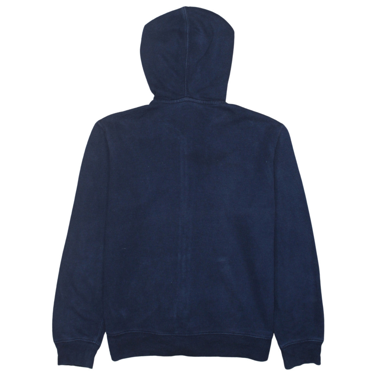 Ralph Lauren Women Navy Blue Full Zip Hoodie Size 14-16 Cotton Blend