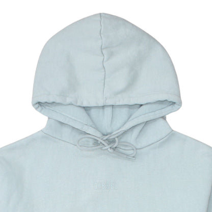 Diesel Men's Blue Pullover Hoodie Size M Regular Fit Fleece