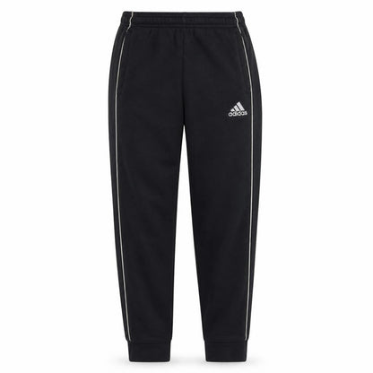 Adidas Men's Black Track Pants S Regular Fit Fleece Activewear