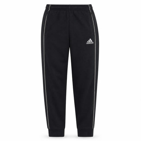 Adidas Men's Black Track Pants S Regular Fit Fleece Activewear