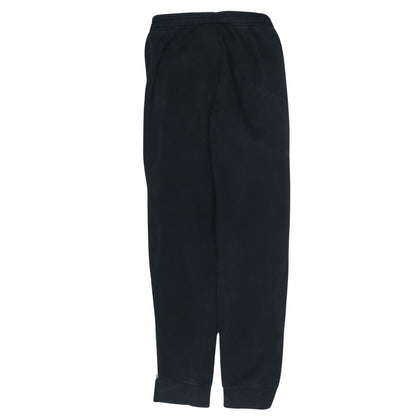 Adidas Men's Black Track Pants S Regular Fit Fleece Activewear