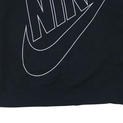Nike Men's Black Graphic Logo Crew Neck Pullover Sweatshirt S
