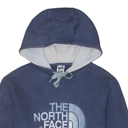 The North Face Men's Blue Pullover Hoodie Size S Outdoor Fleece