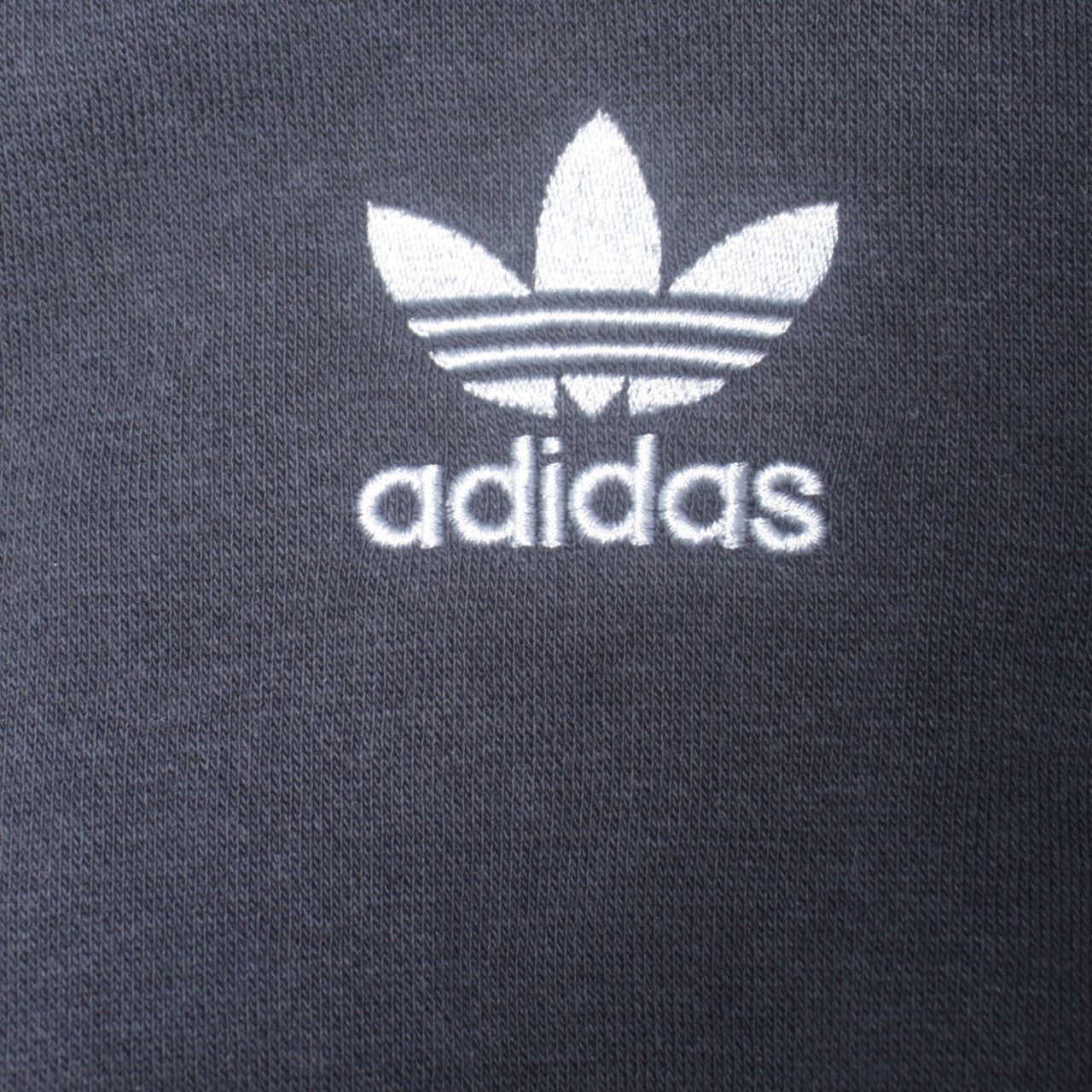 Adidas Women Black Full Zip Hoodie Size 10 Cotton Blend Casual