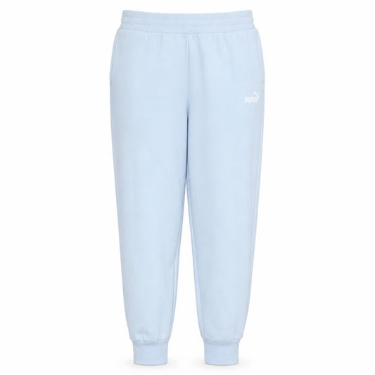 Puma Women Light Blue Jogger Sweatpants XL Cotton Blend Casual