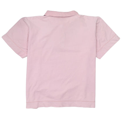 Puma Womens Pink Polo Shirt XL Short Sleeve Cotton Blend