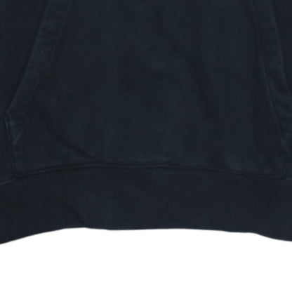 Champion Womens Black XS Pullover Hoodie Cotton Logo Hooded Sweatshirt