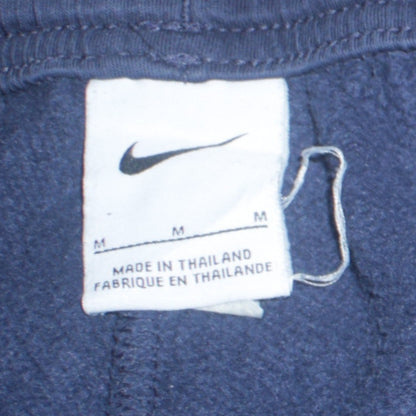 Nike Men's Blue Fleece Sweatpants M Regular Fit Casual Tapered