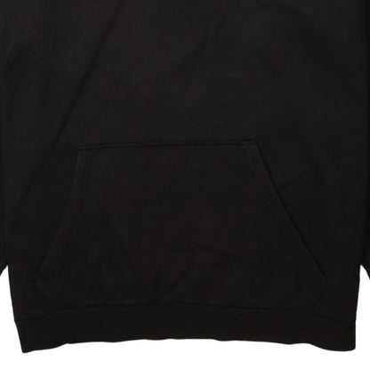 Adidas Womens Black XL Pullover Hoodie with Logo and Pockets