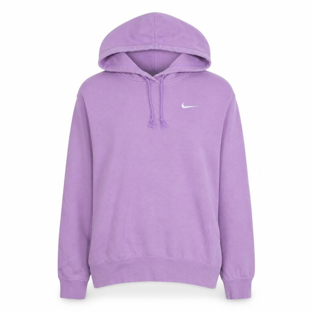 Nike Womens Purple Pullover Hoodie Medium Cotton Blend Sweatshirt