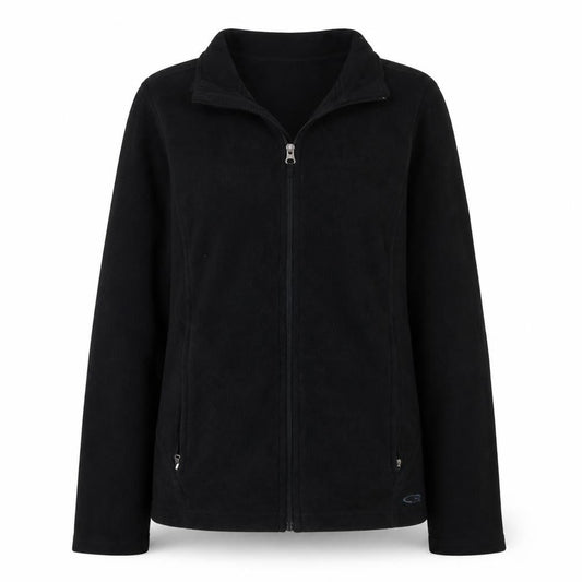 Champion Women's Black Fleece Full Zip Jacket Size S