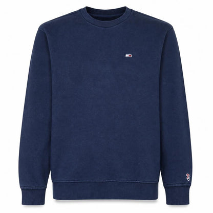 Tommy Jeans Men Blue M Crew Neck Pullover Sweatshirt