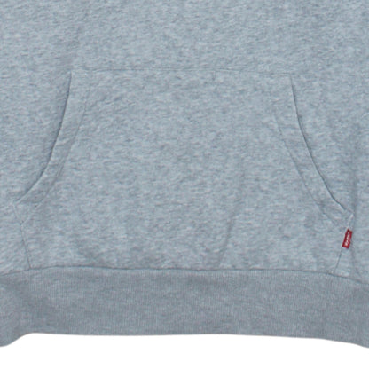 Levi's Boys Grey Logo Pullover Hoodie 14 Years Fleece Long Sleeve