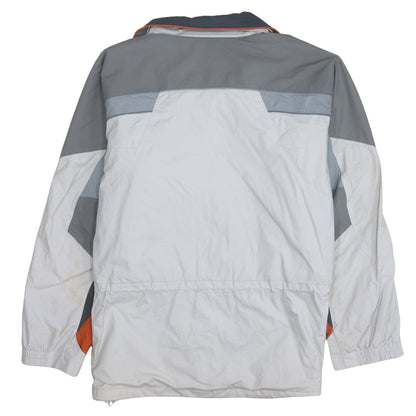 Columbia Men's White Grey XL Interchange Waterproof Ski Jacket
