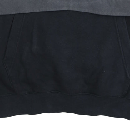 Nike Women's Black & White Half Zip Hoodie Small Sweatshirt