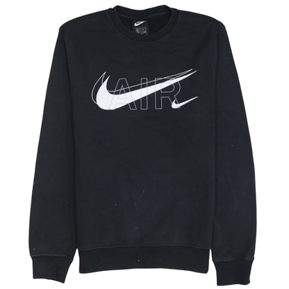 Nike Men's Black XS Air Logo Pullover Sweatshirt