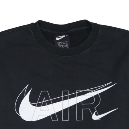Nike Men's Black XS Air Logo Pullover Sweatshirt