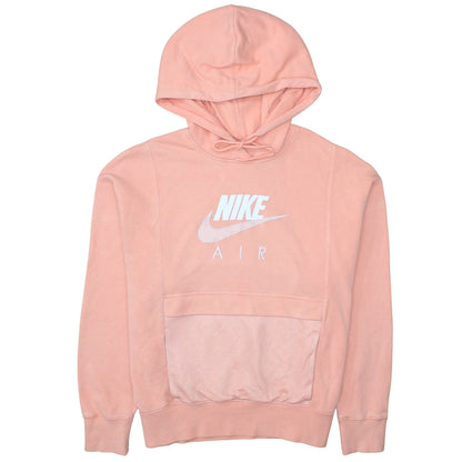 Nike Women’s Pink Air Pullover Hoodie Medium Cotton Blend