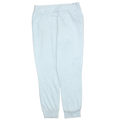 Puma Women’s White Jogger Trousers L Soft Fleece Comfort Fit