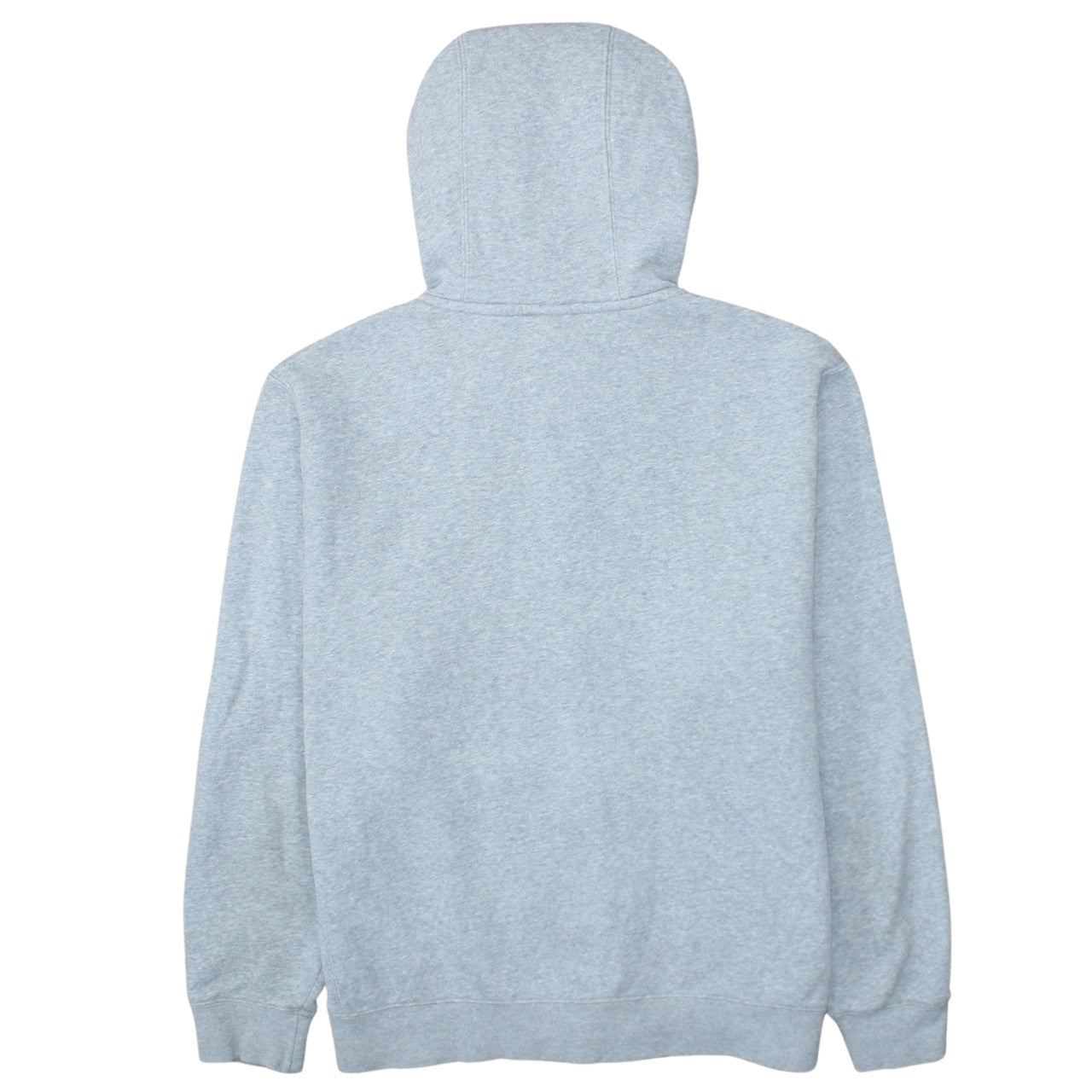 Nike Men's Grey Full Zip Hooded Sweatshirt M Regular Fit