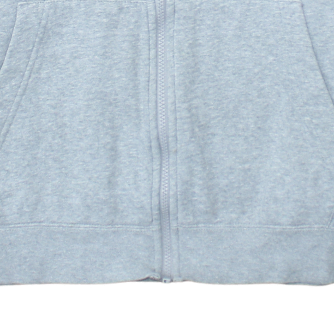 Nike Men's Grey Full Zip Hooded Sweatshirt M Regular Fit