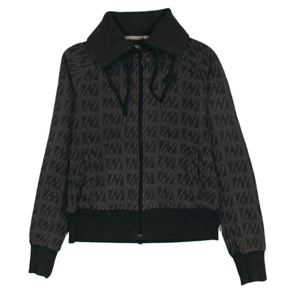 Nike Womens Black XS Track Jacket Full Zip Hooded Sportswear
