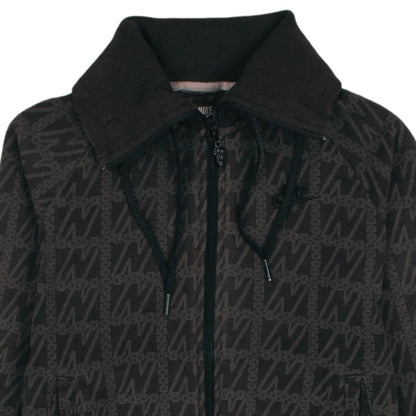 Nike Womens Black XS Track Jacket Full Zip Hooded Sportswear