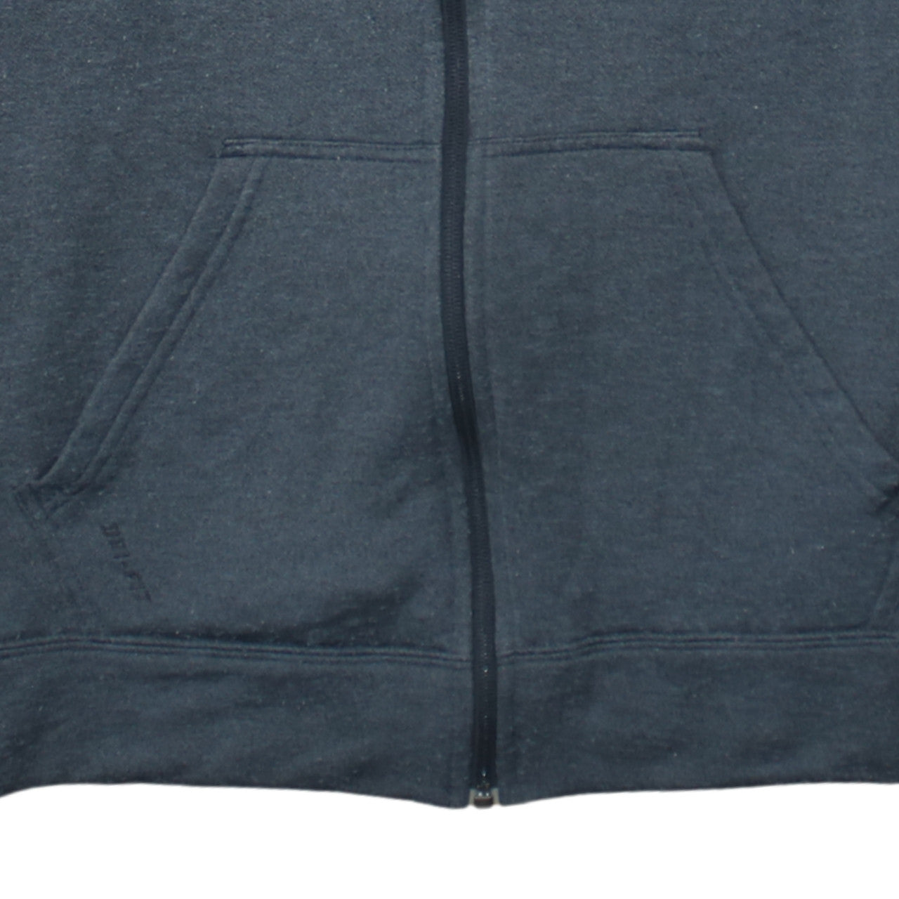 Nike Men's Grey Dri-FIT Full Zip Hoodie L Sportswear