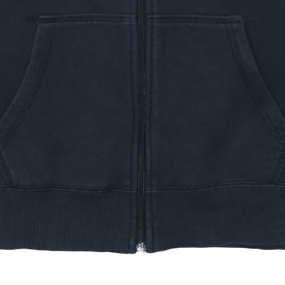 Nike Boys Black Full Zip Hoodie L 12-13 Years Fleece Sweatshirt