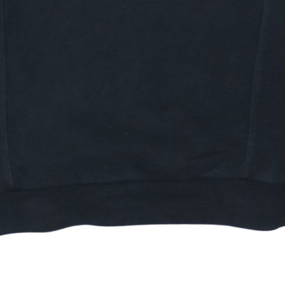 Nike Girls Black XL Pullover Sweatshirt Crew Neck Fleece Lined Logo Top