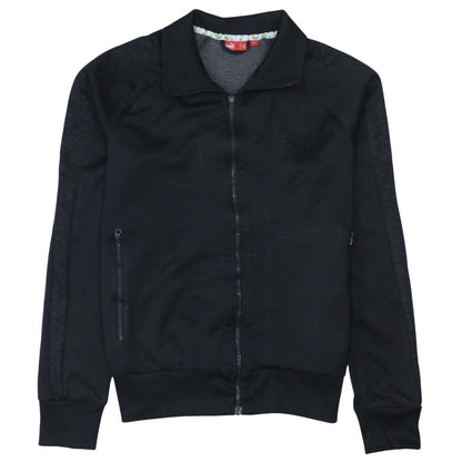 Puma Men's Black L Track Jacket Full Zip Sports Activewear