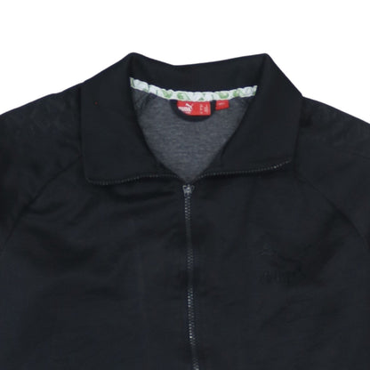Puma Men's Black L Track Jacket Full Zip Sports Activewear