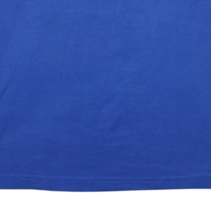 Adidas Men's Blue XL Retro Sports T-Shirt Crew Neck