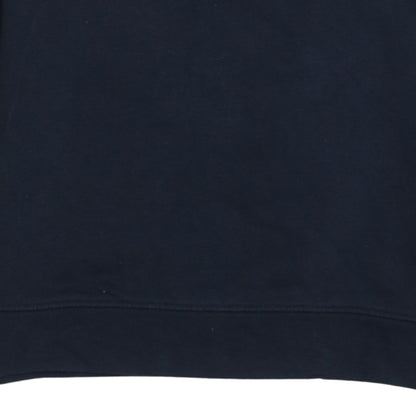 Tommy Hilfiger Womens Navy XS Sequin Logo Pullover Sweatshirt