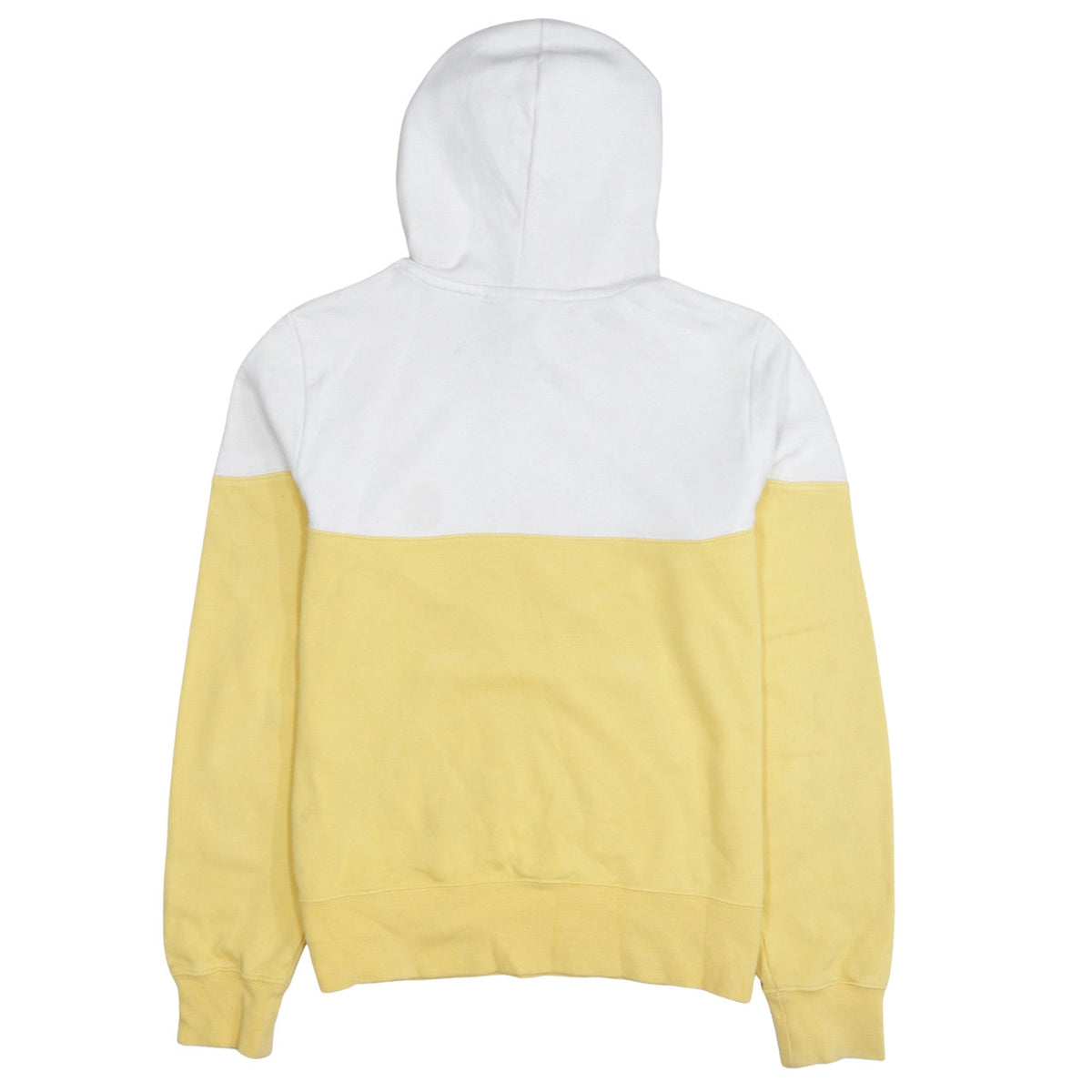 Nike Women's Yellow & White Pullover Hoodie Size S