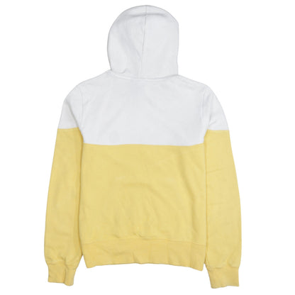 Nike Women's Yellow & White Pullover Hoodie Size S