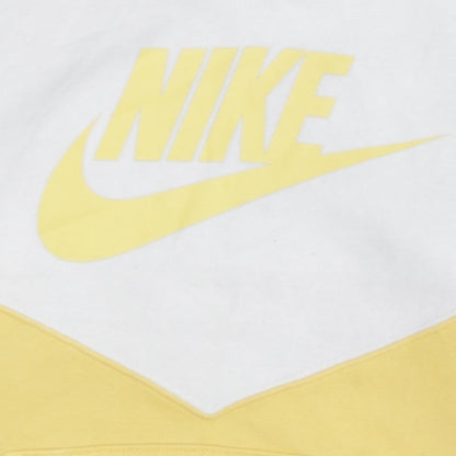 Nike Women's Yellow & White Pullover Hoodie Size S