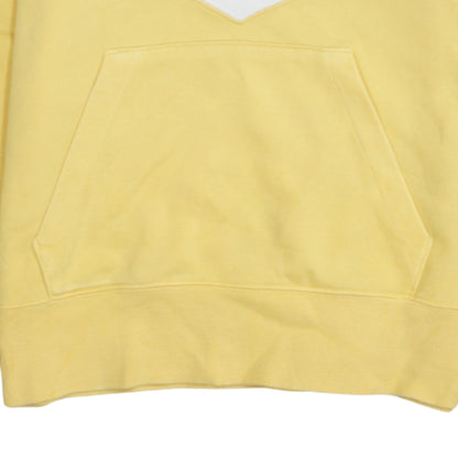 Nike Women's Yellow & White Pullover Hoodie Size S