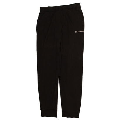 Champion Men's Black Fleece Sweatpants Medium Comfortable Fit