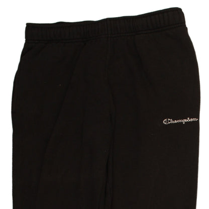 Champion Men's Black Fleece Sweatpants Medium Comfortable Fit